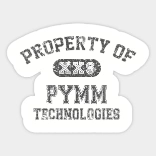 Property of Pymm Technologies Sticker